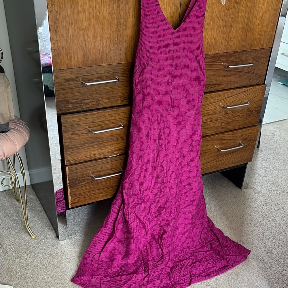 Elegant Pink Sleeveless Dress Fully Lined Banana Republic Size 4